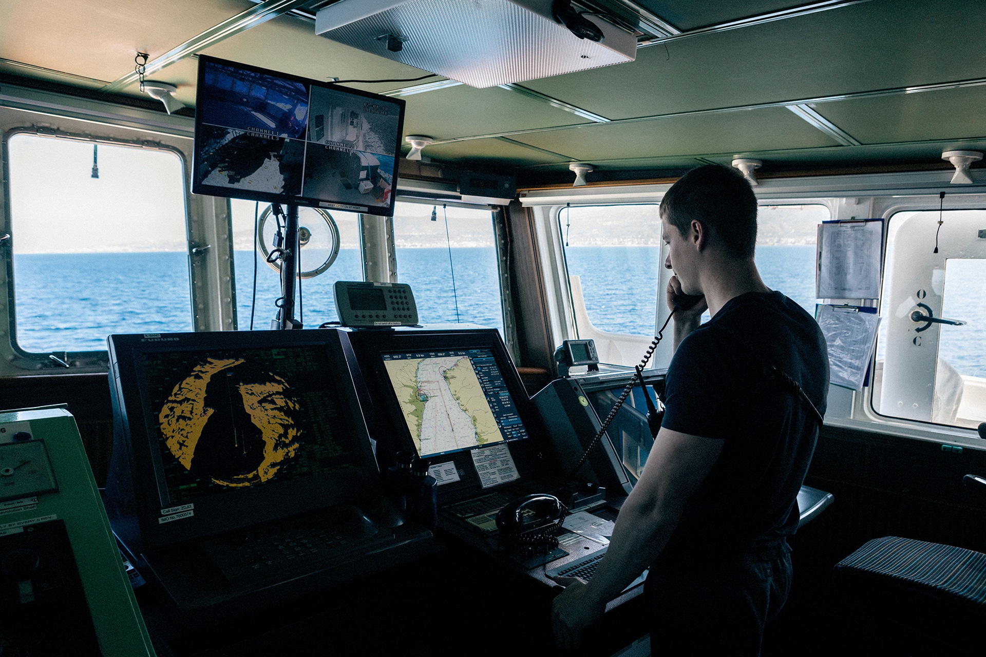 Crew members assigned to navigation